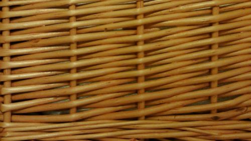 straw shopping cart texture