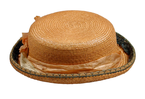 straw hat boys pork-pie hat