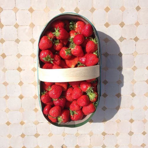 strawberries summer fruit