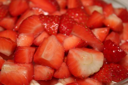 strawberries cold buffet buffet