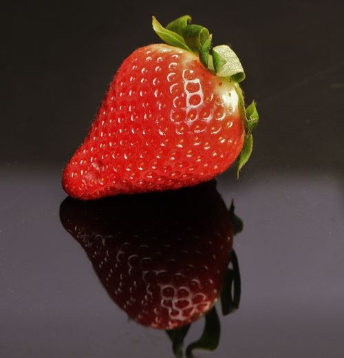 strawberries fruit close