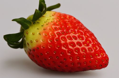 strawberries fruit close