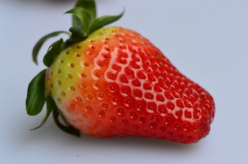 strawberries fruit close