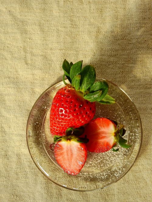 strawberries berries fruits