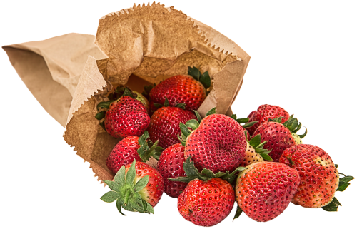 strawberries fruit food