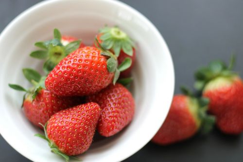 strawberries fruits fresh
