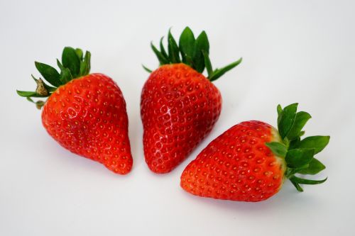 strawberries sweet red