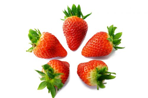 strawberries sweet red