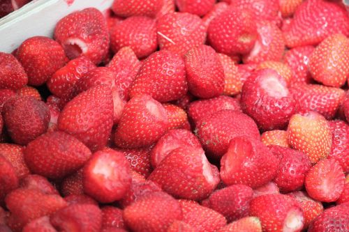 strawberries fruit summer