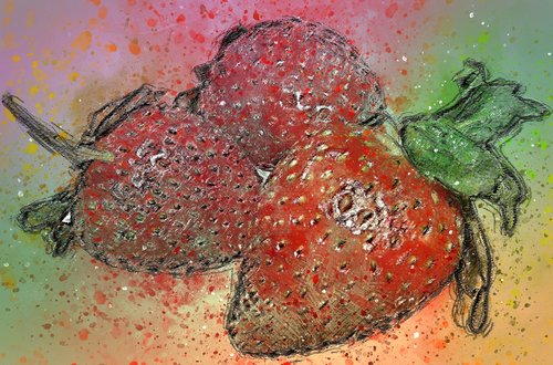 strawberries  fruit  fruits