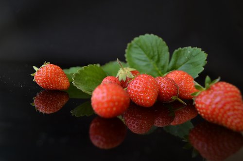 strawberries  fruit  meal