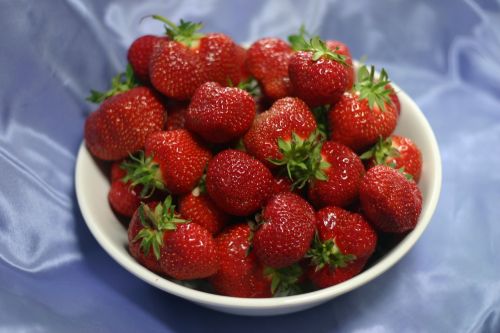 strawberries fruit fresh picked
