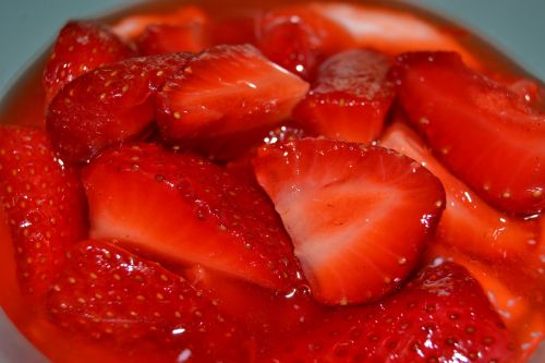 strawberries red fruit