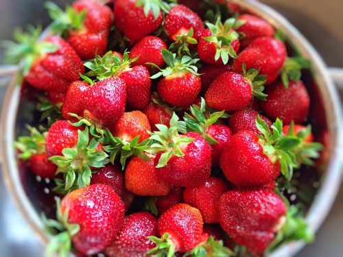 strawberries fruit fresh