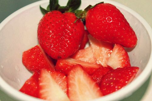 strawberries food fruit