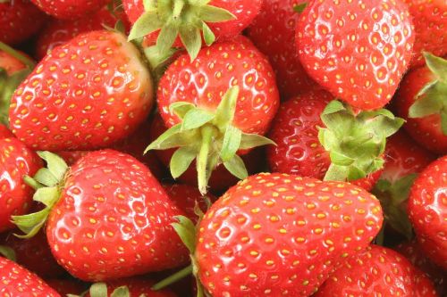 strawberries fresh fruit