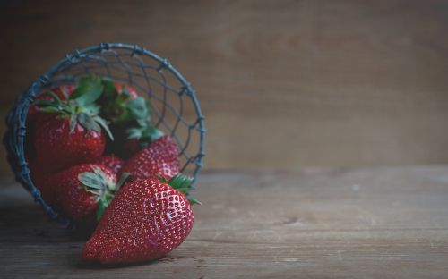 strawberry red ripe
