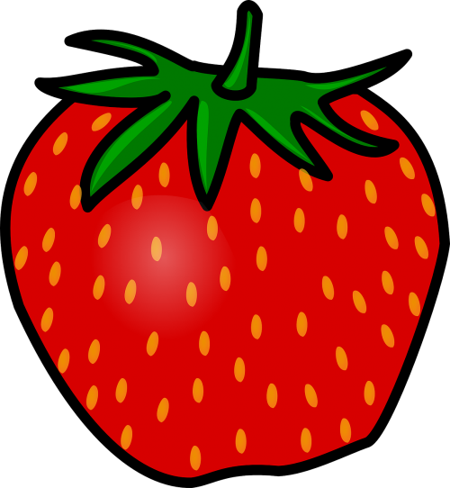 strawberry fruit seeded