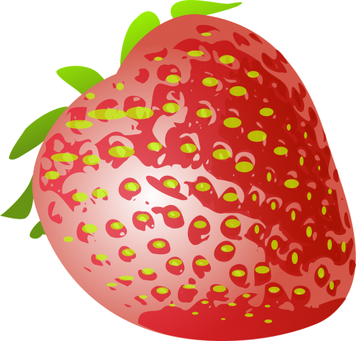 strawberry red food