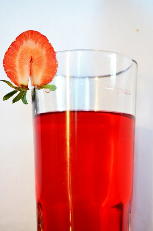 strawberry drink beverage