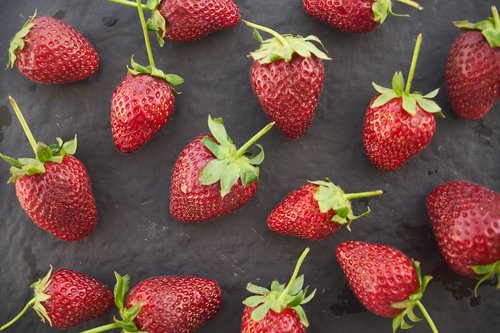 strawberry  fruit  macro