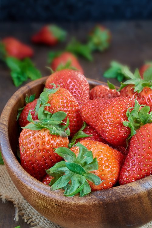 strawberry  fruit  food