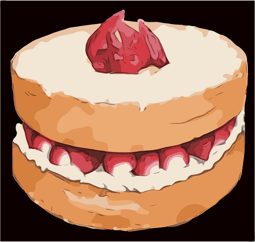 strawberry shortcake  cake  d