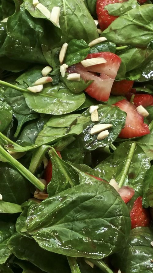 Strawberry Spinach Salad