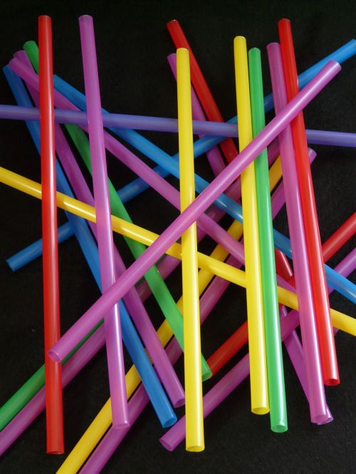 straws tube plastic