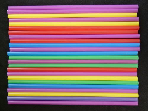 straws tube plastic