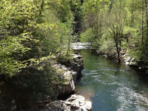 stream nature mountain