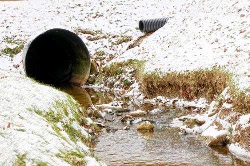 Stream Through Hillside