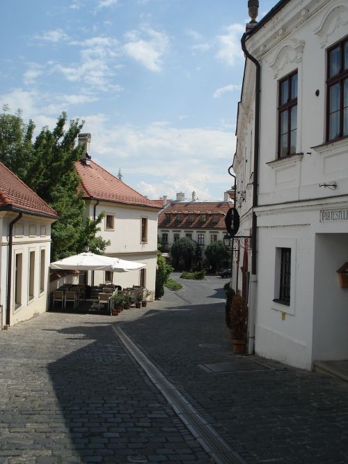 street alley veszprém