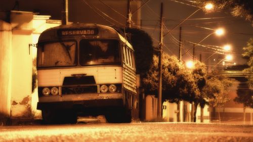 street night bus