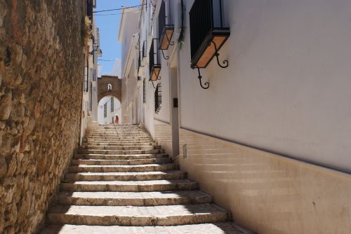 street ladder staircase street