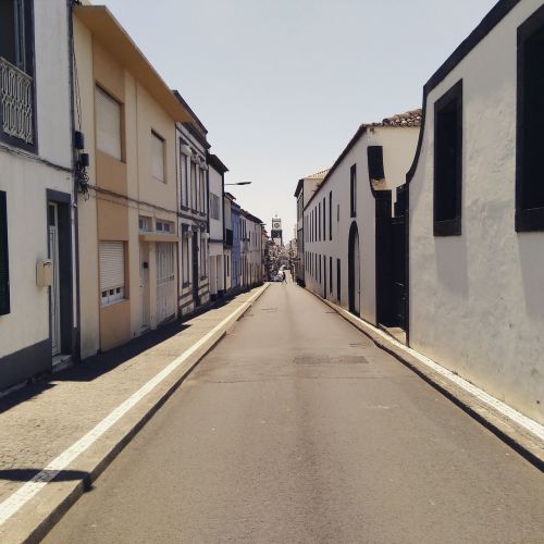 street ponta delgada azores