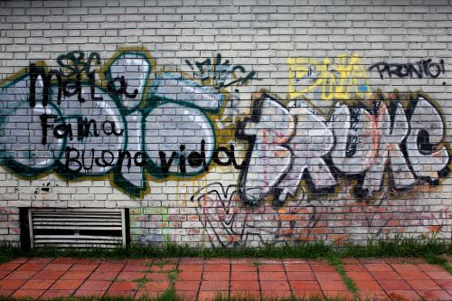street graffitti urban