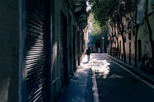 street people shadow