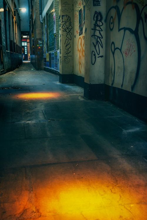 street night urban
