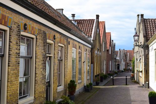 street houses town