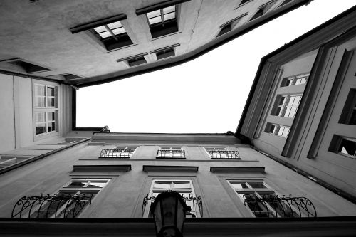 street buildings perspective