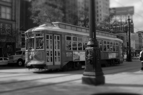 street transportation system tram