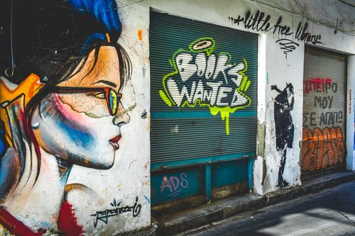 street  graffiti  wall