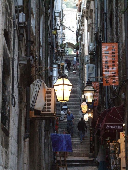 street stairs the old town