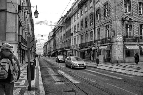 street lisbon portugal