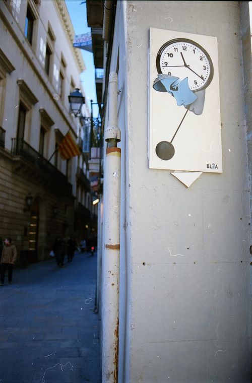 street art barcelona spain