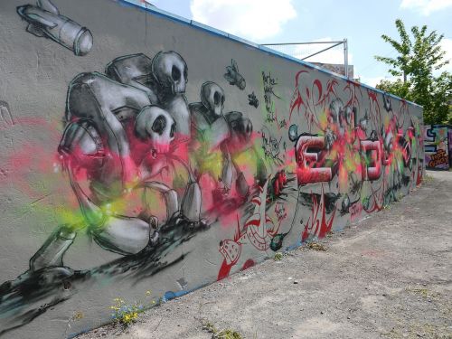 street art grafitti backdrop