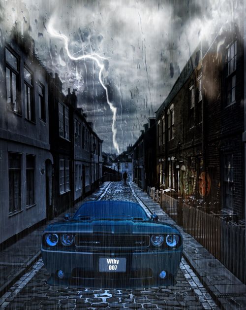 street car lightning bolt henrietta street car