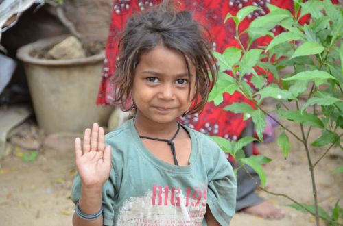 street children india child