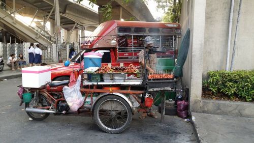 street food food stall bangkok